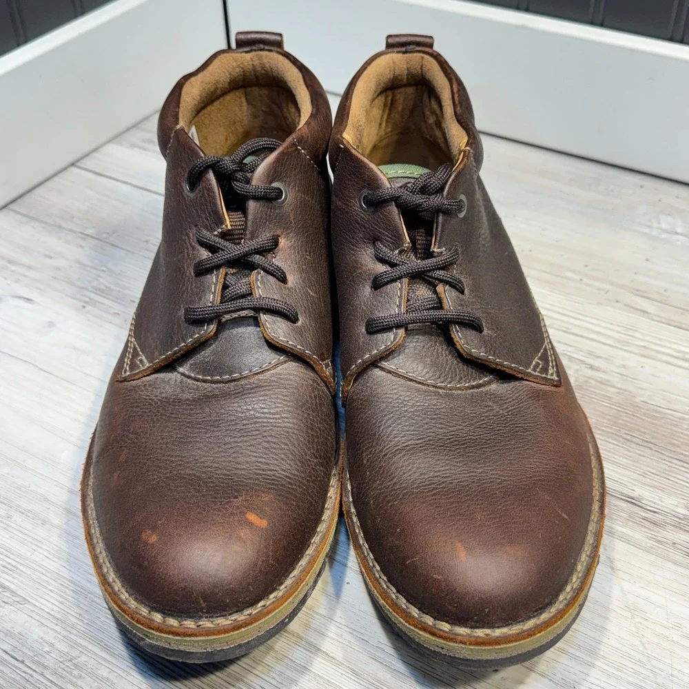 Clarks Edgewick Mid Chukka Men's‎ Sz 10M Brown Soft Cushion Ortholite Comfort